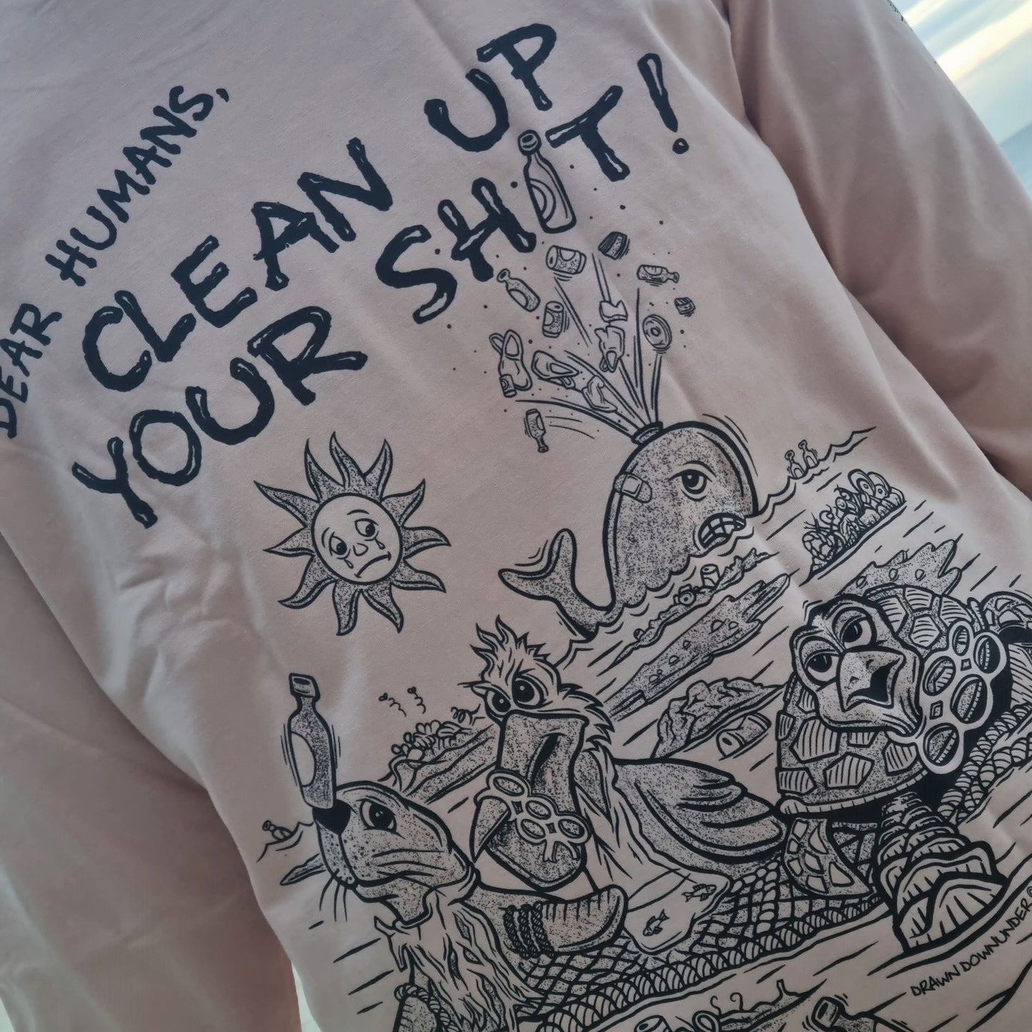 Clean Up Your Sh!t Long Sleeve