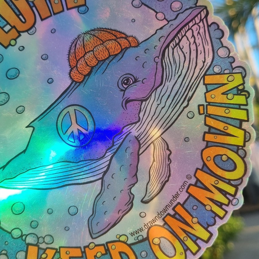 Sticker-Large - Keep on Moving