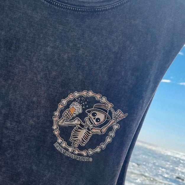 Frothing in Paradise Stonewash Tank - Full Colour