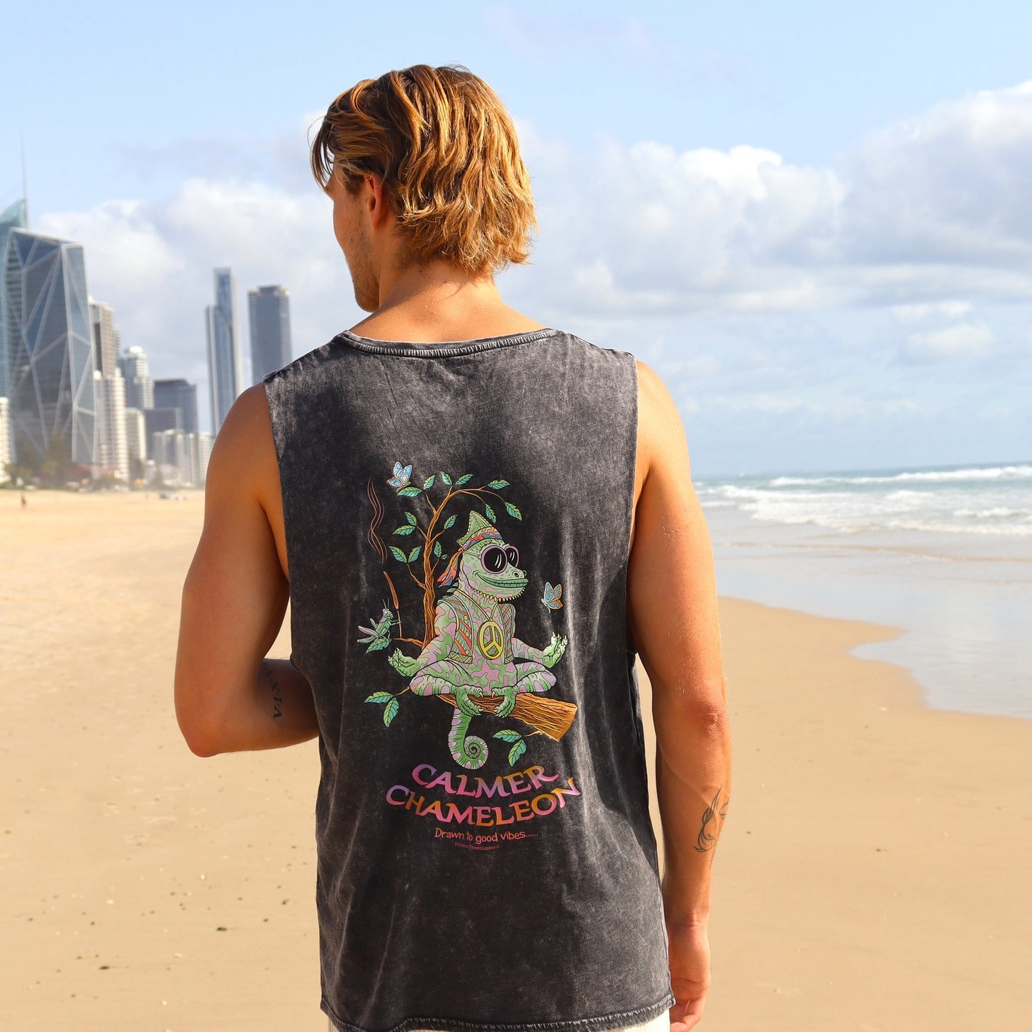 Calmer Chameleon Stonewash Tank