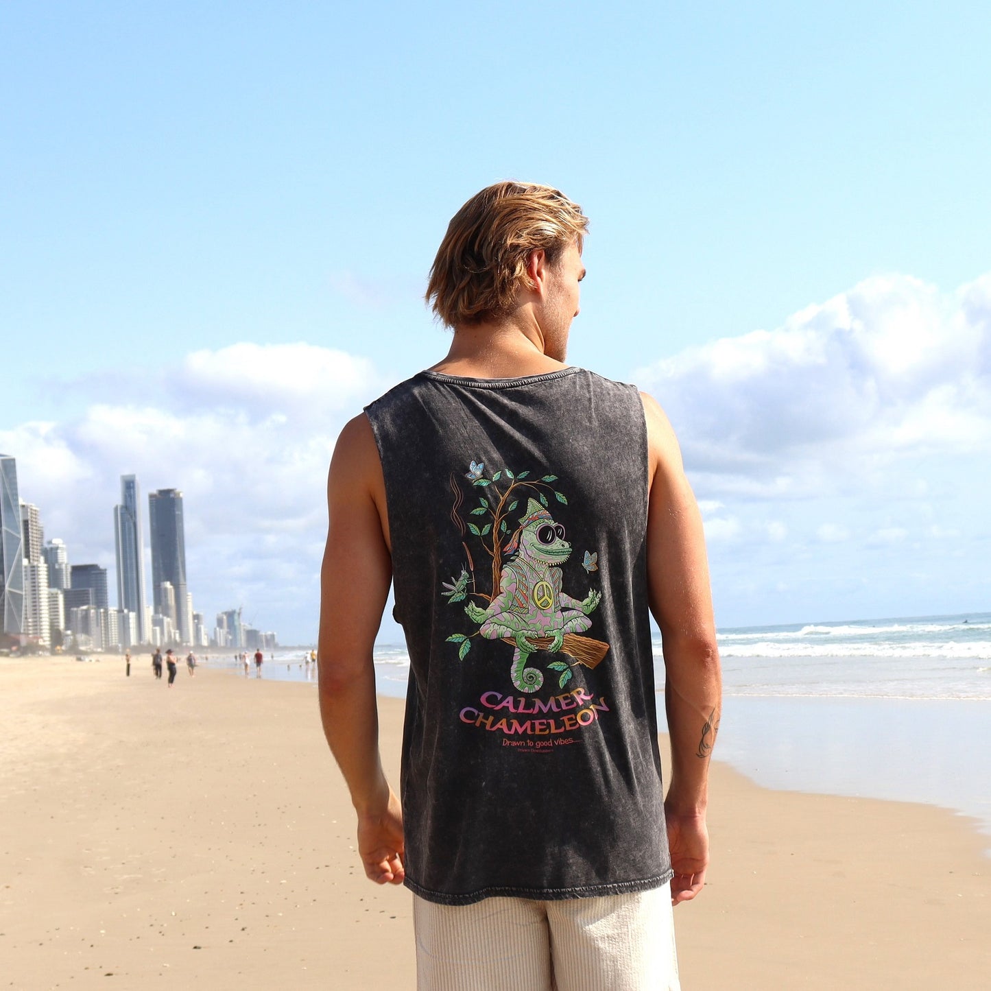 Calmer Chameleon Stonewash Tank