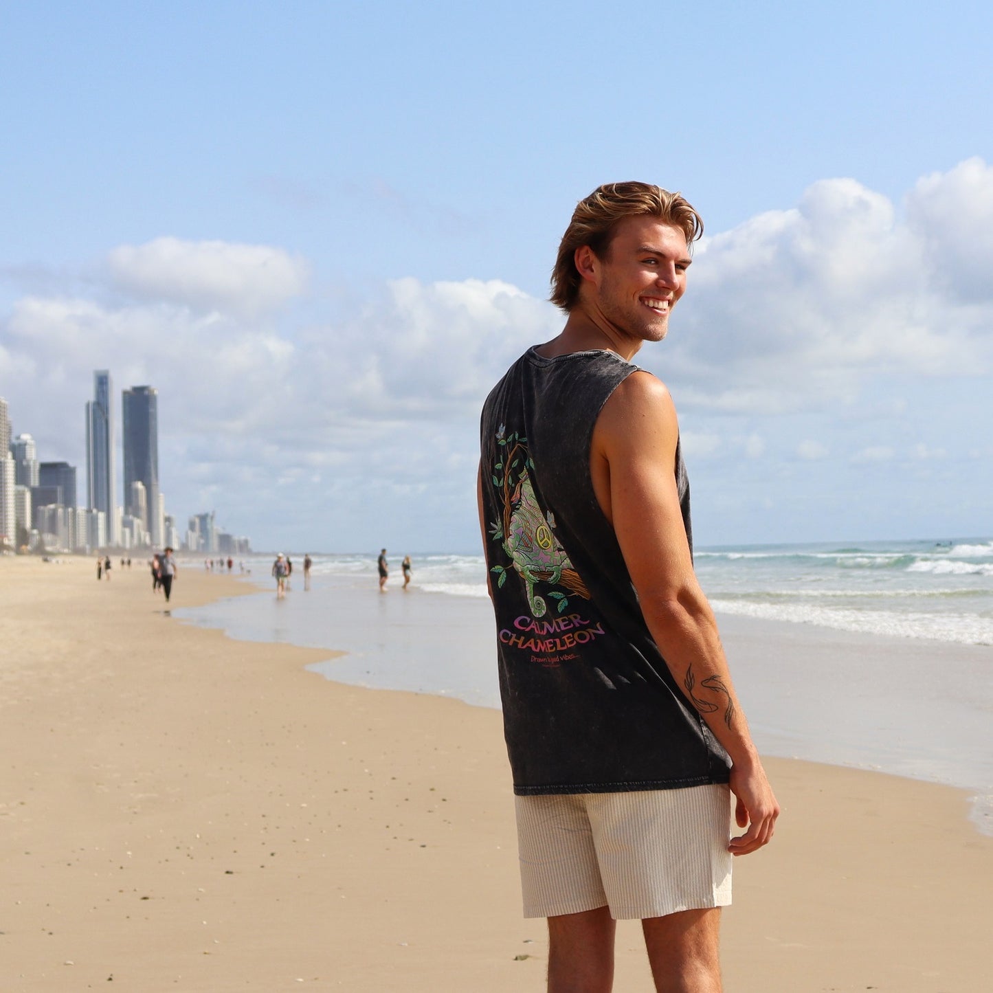 Calmer Chameleon Stonewash Tank