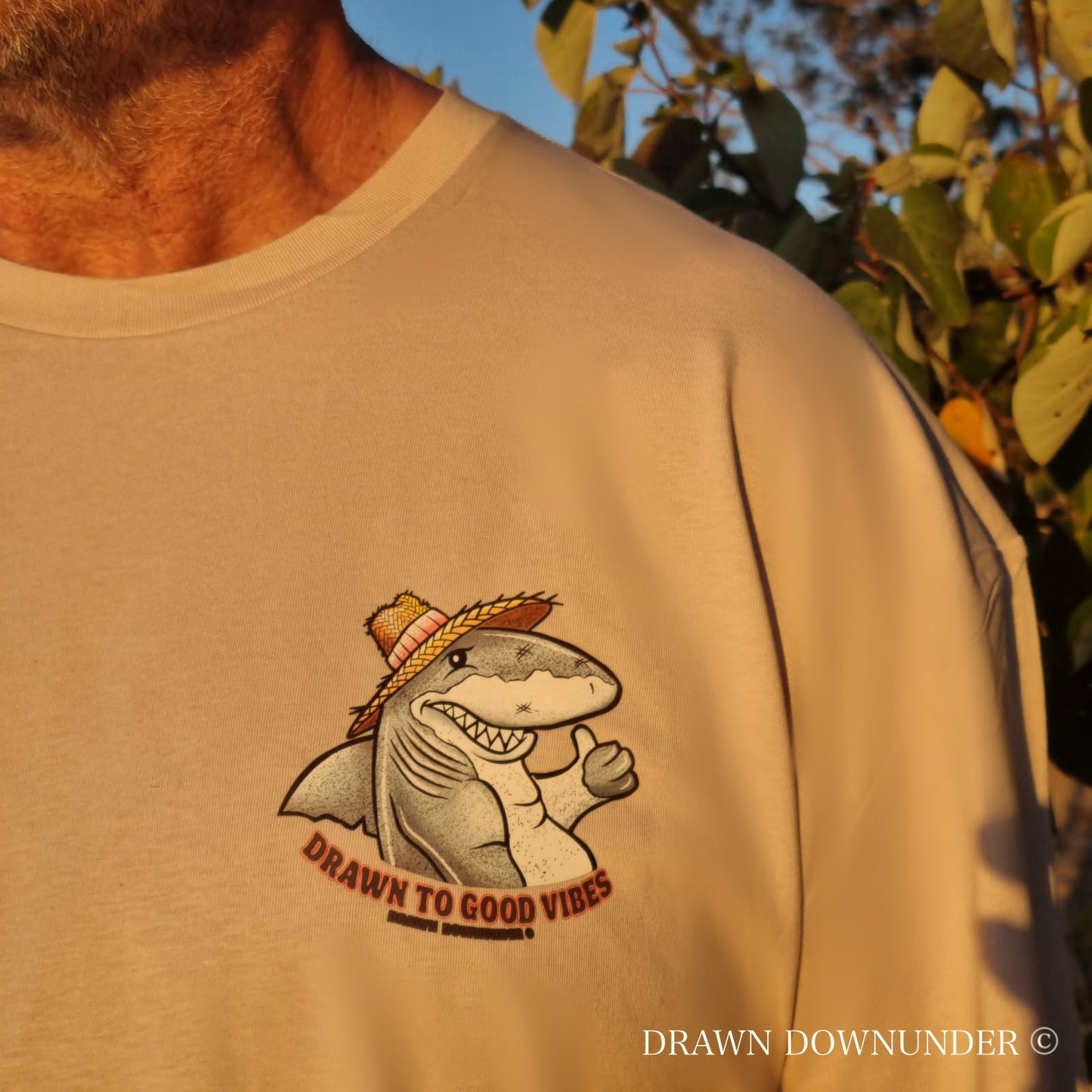 Happy as a Fat Shark T-Shirt - Full Colour