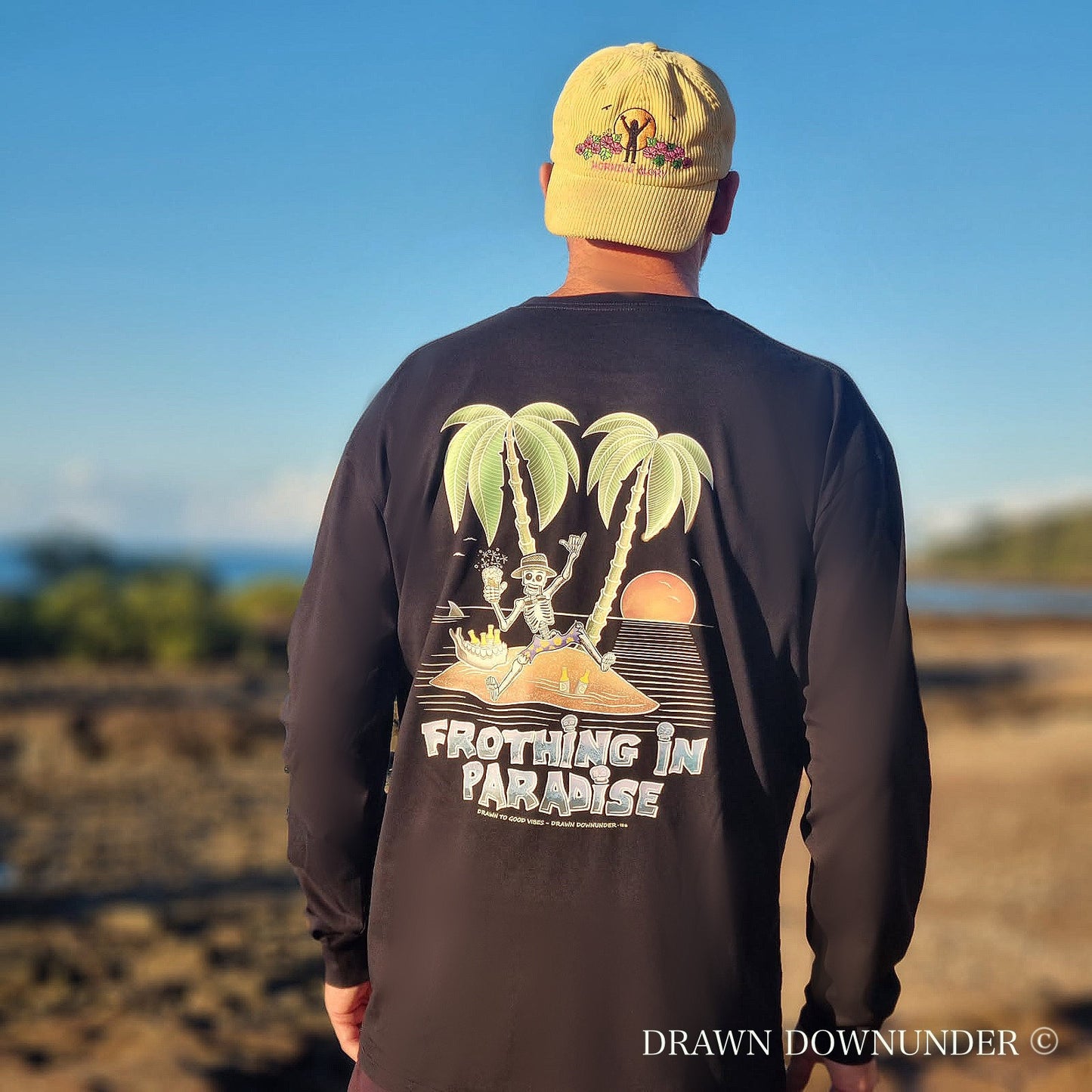 Frothing in Paradise Long Sleeve - Full Colour