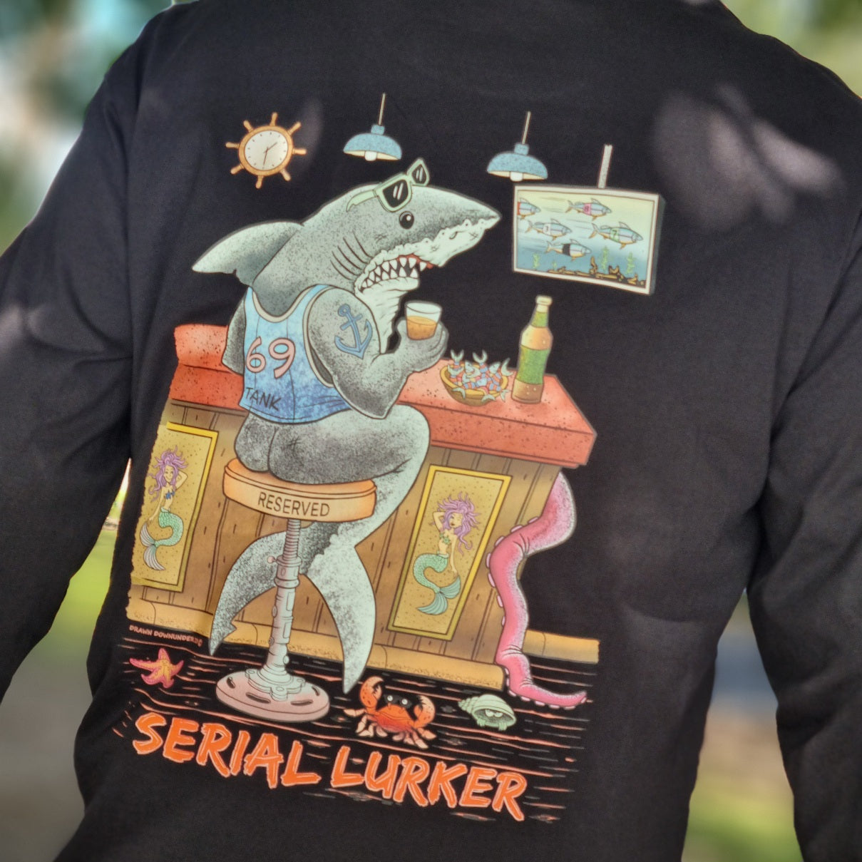 Serial Lurker Long Sleeve - Full Colour