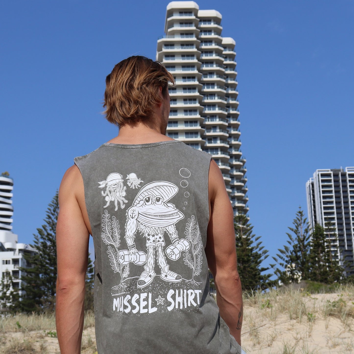 Mussel Stonewash Tank