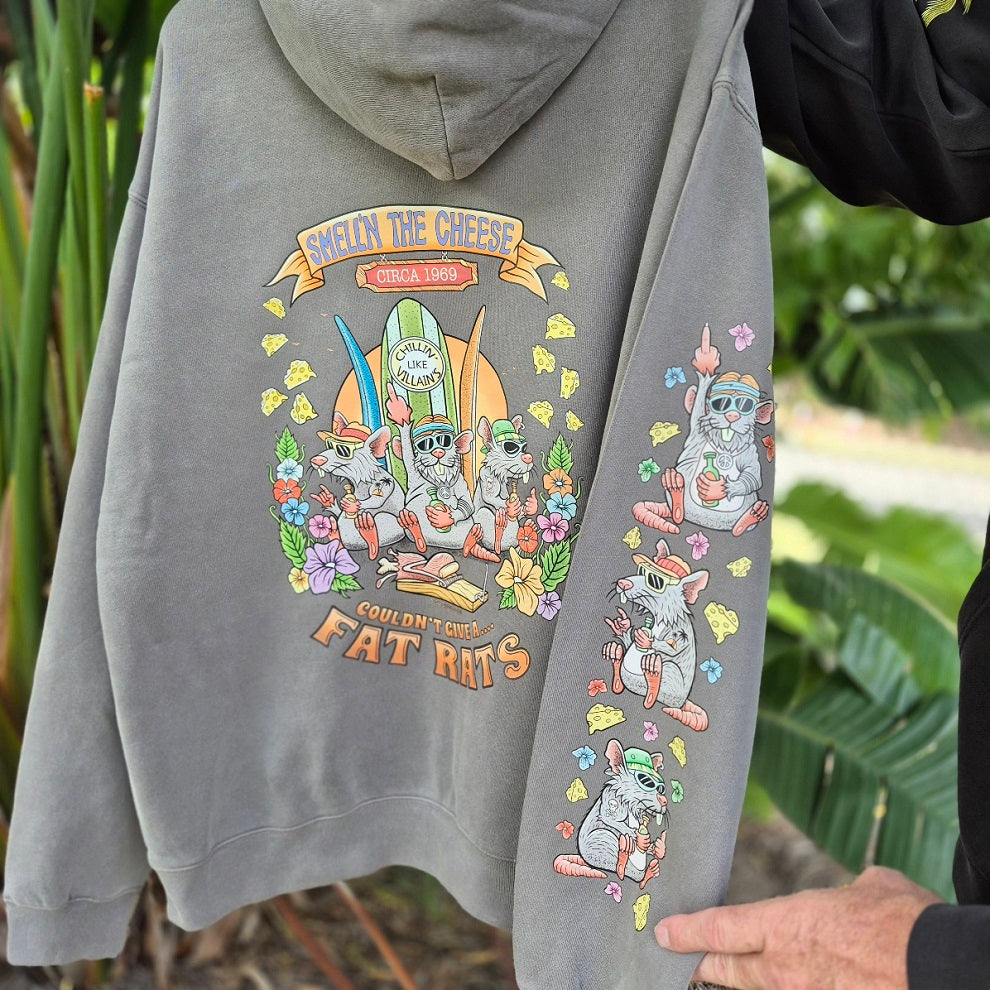 Premium Relaxed Hoodie - Fat Rats