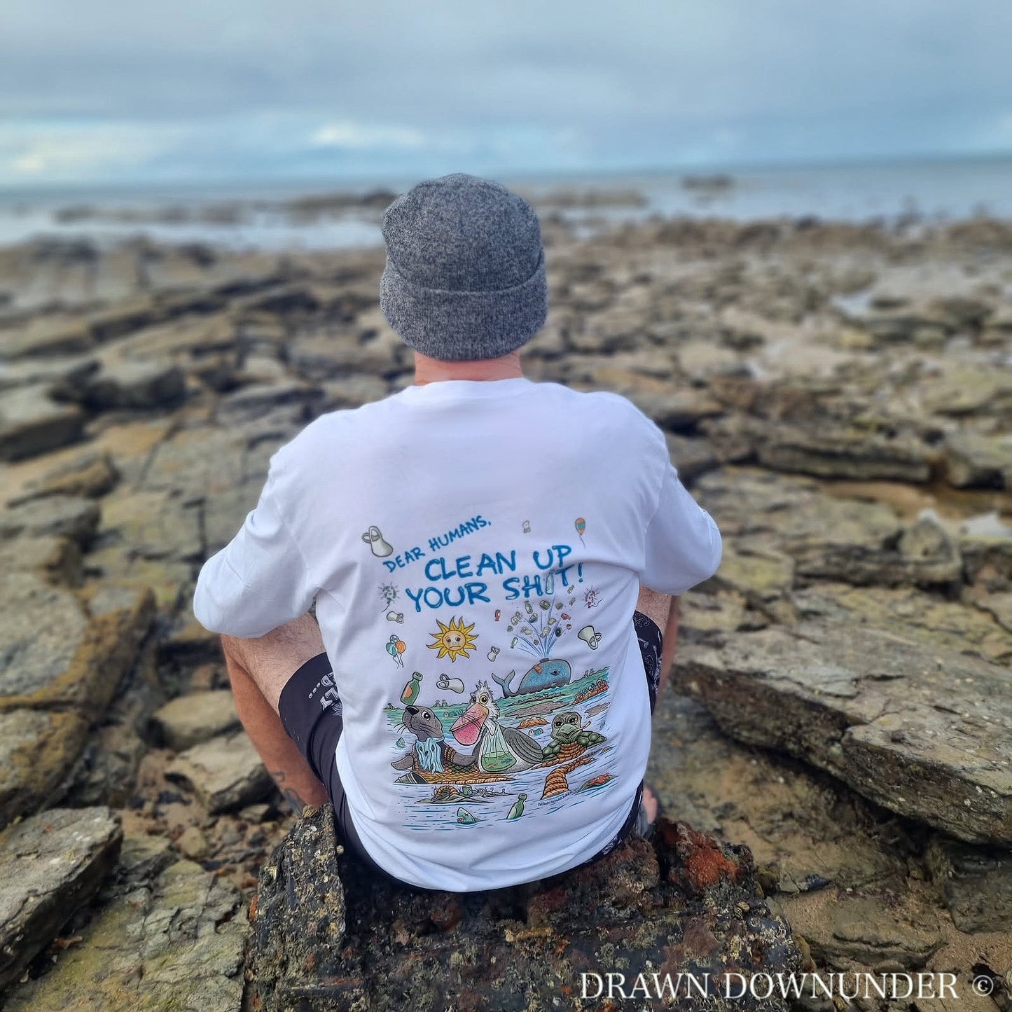 Clean Up Your Sh!t Long Sleeve - Full Colour
