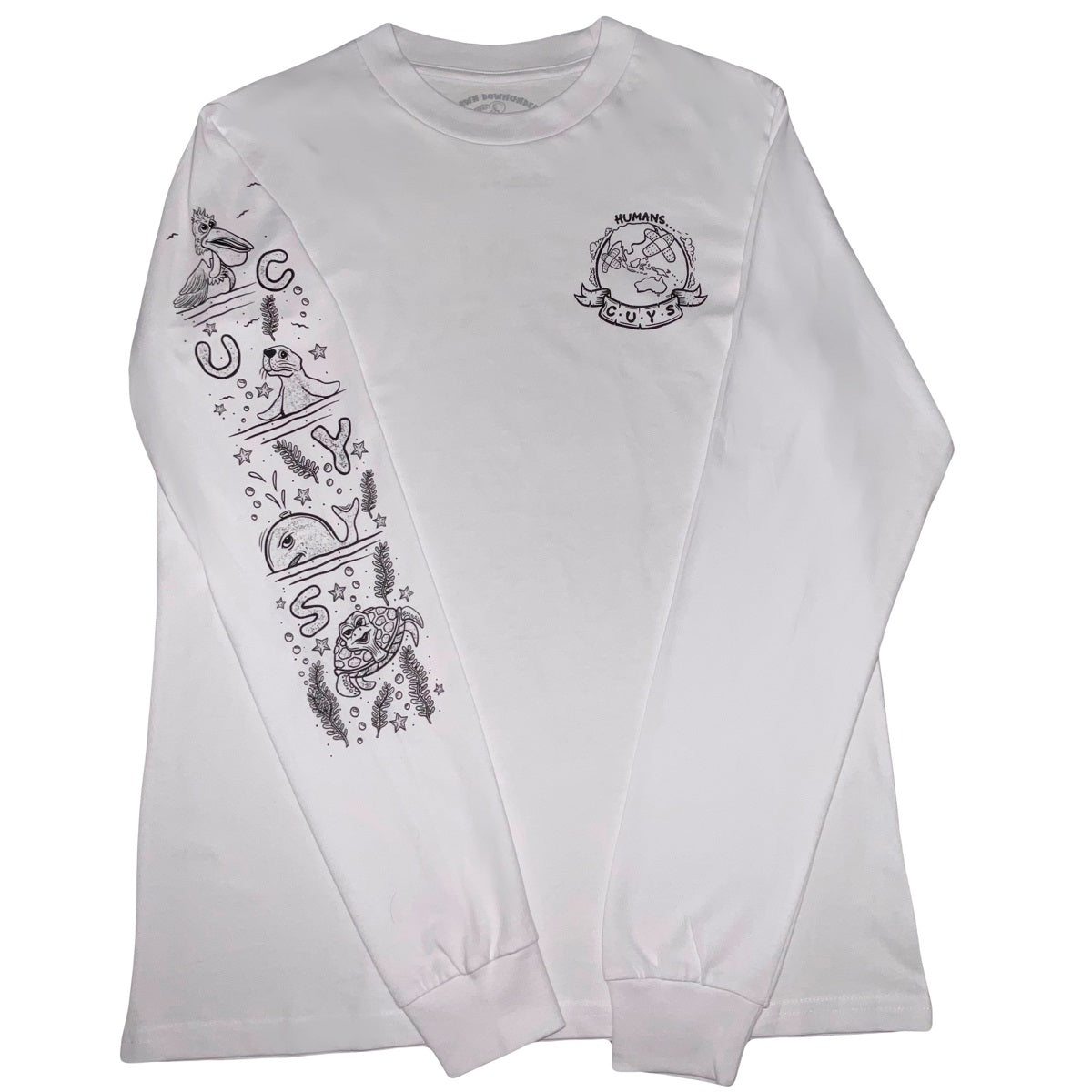 LAST ONES!  ON SALE!! Clean Up Your Sh!t Long Sleeve