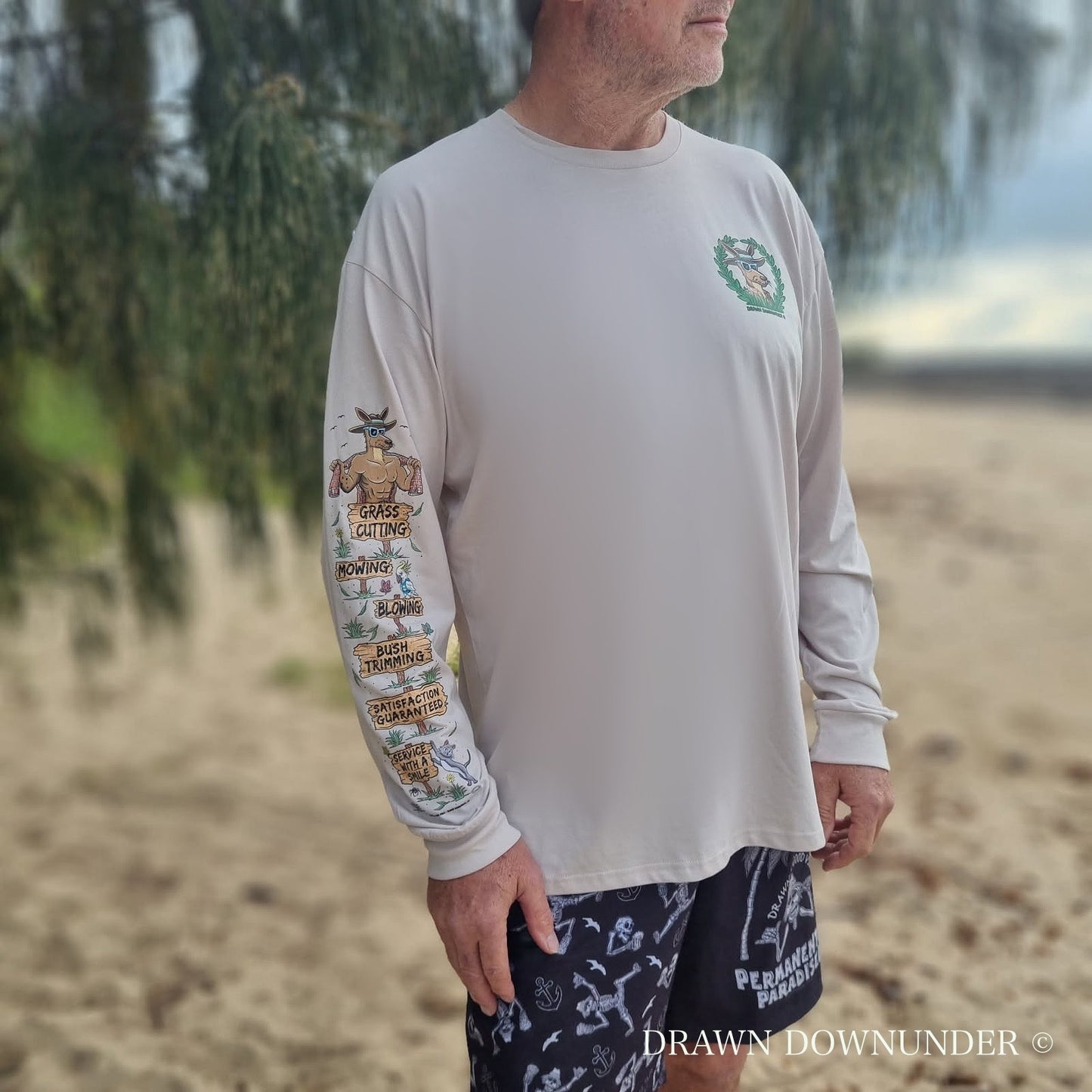 Grass Cutter Long Sleeve - Full Colour