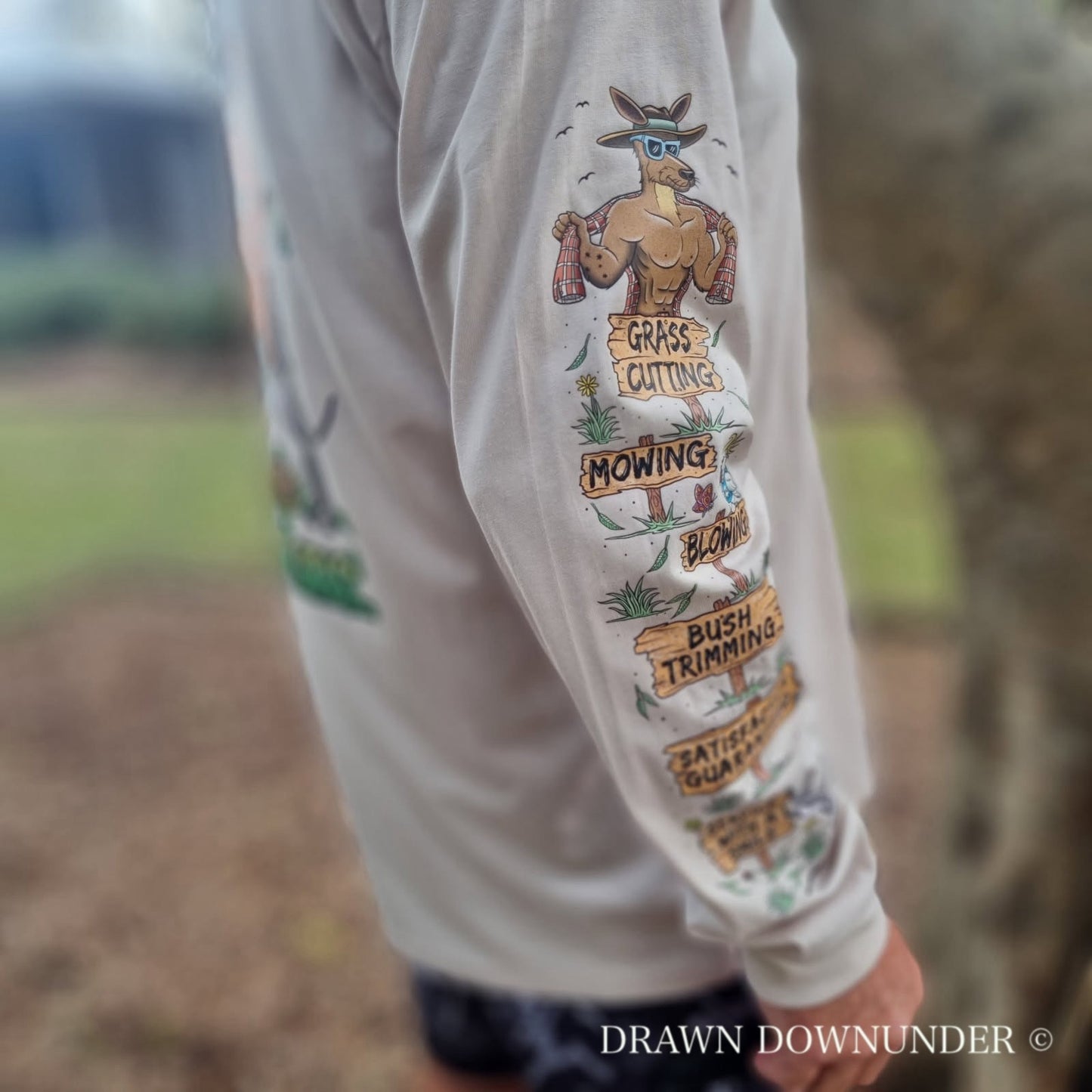 Grass Cutter Long Sleeve - Full Colour