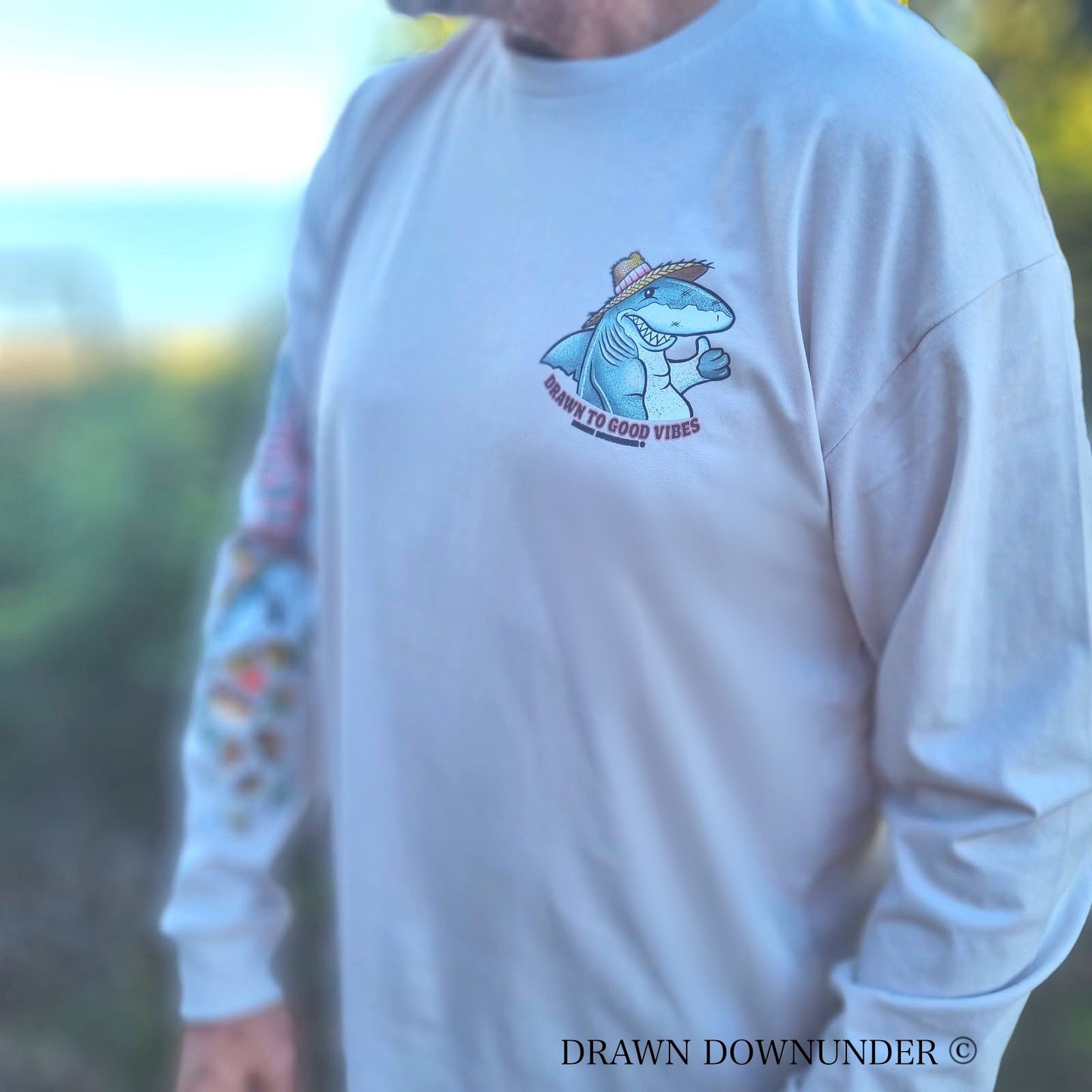 Happy as a Fat Shark Long Sleeve - Full Colour