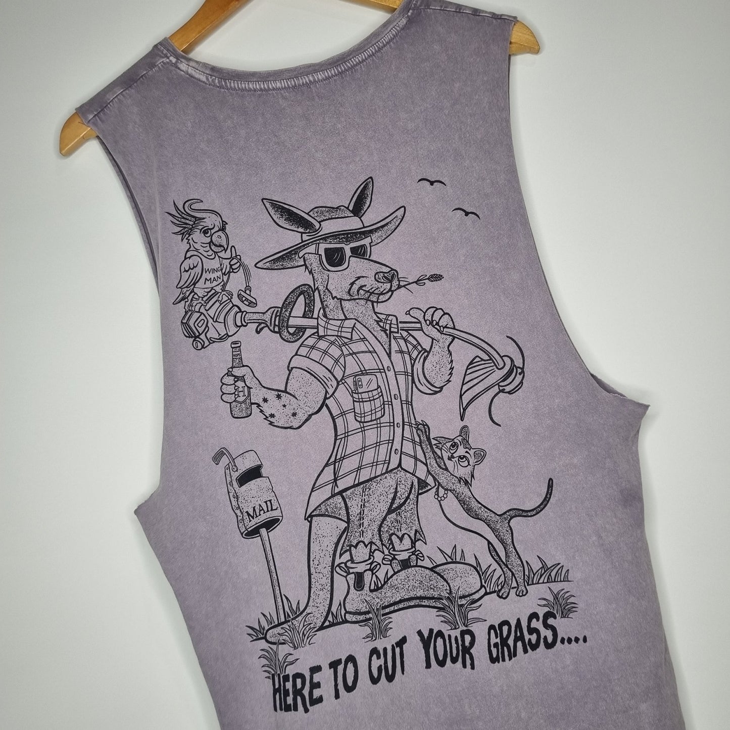 Grass Cutter Stonewash Tank