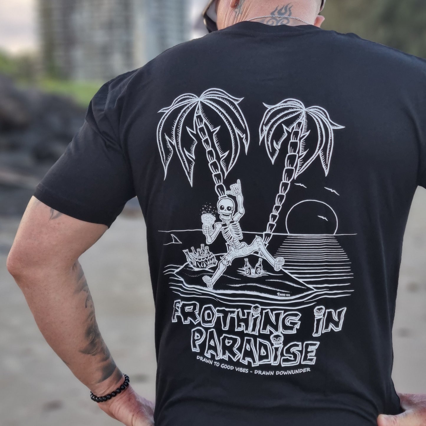 LAST ONES! ON SALE!! Frothing in Paradise T-Shirt
