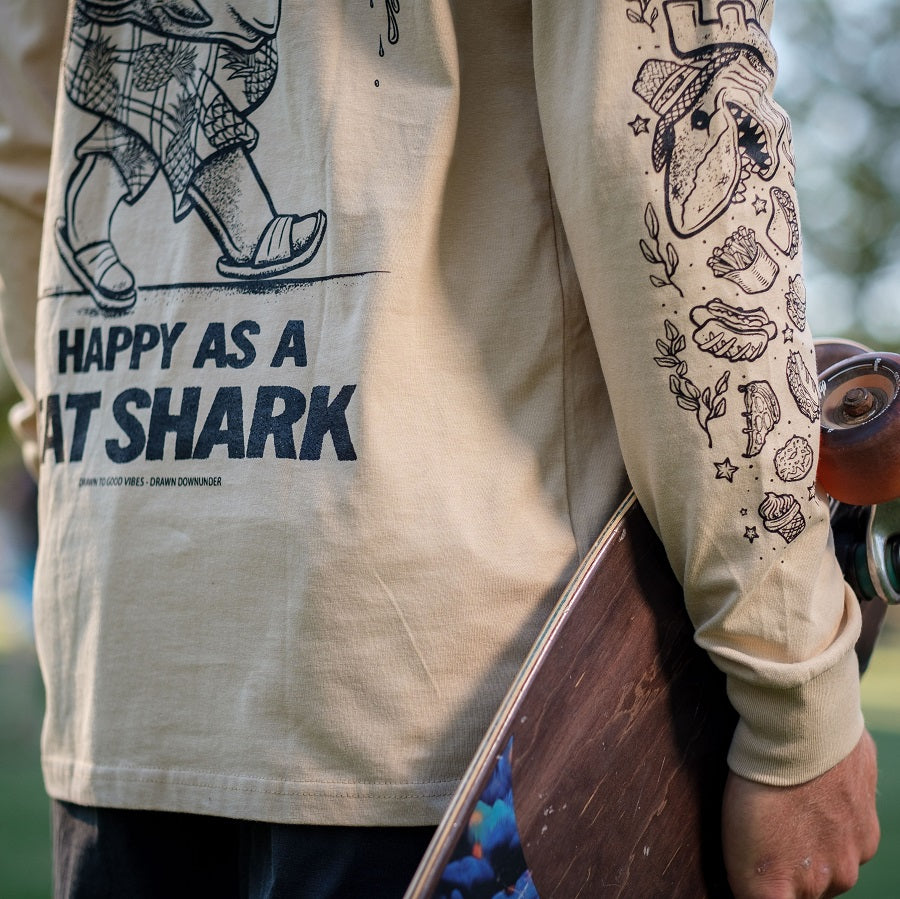 Happy As A Fat Shark Long Sleeve