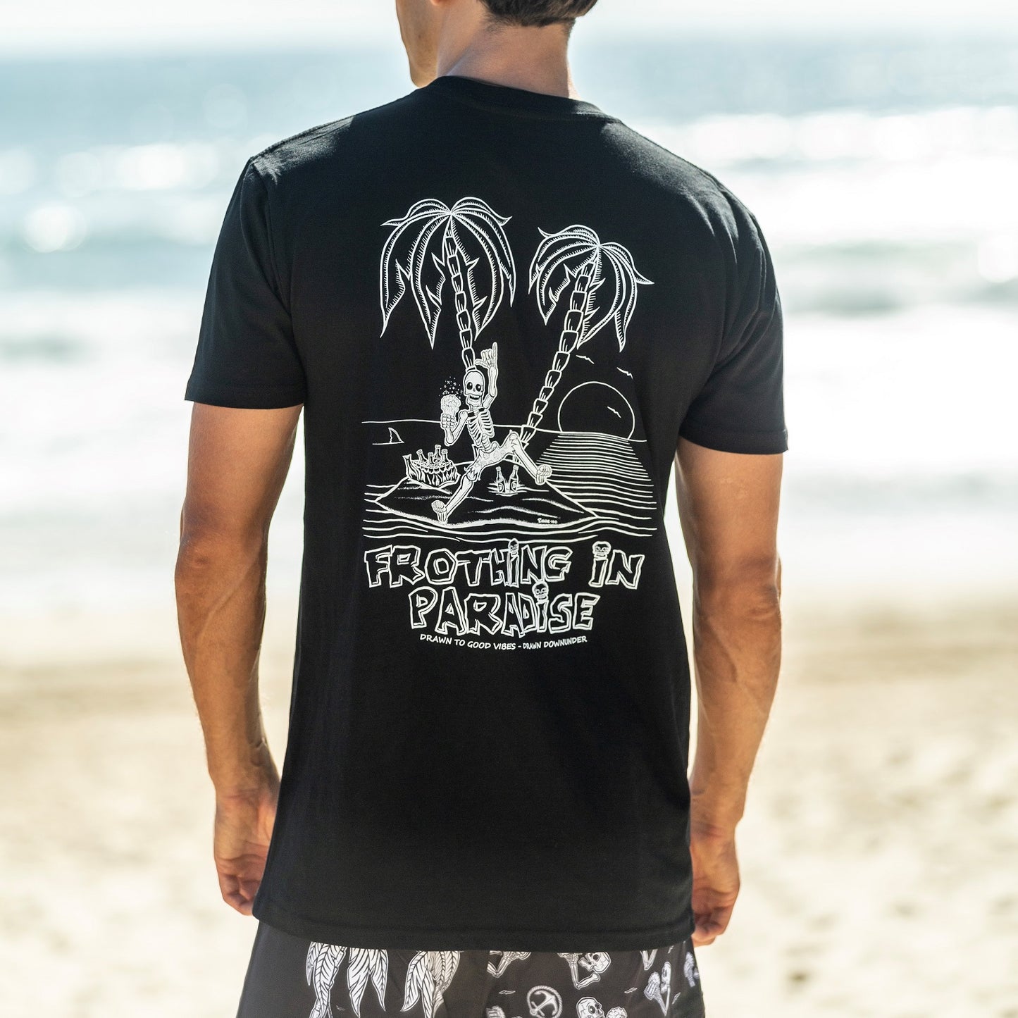 LAST ONES! ON SALE!! Frothing in Paradise T-Shirt