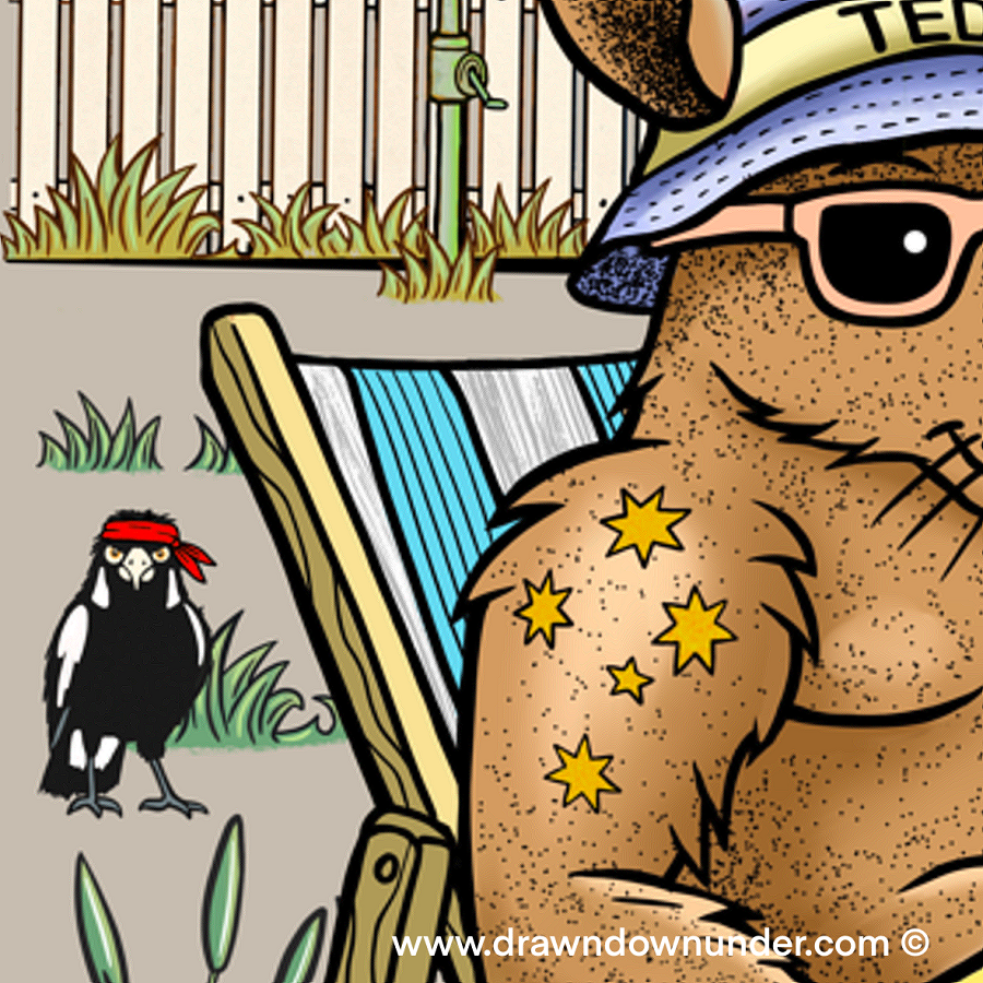 Can't be Roo Ted T-Shirt - Full Colour