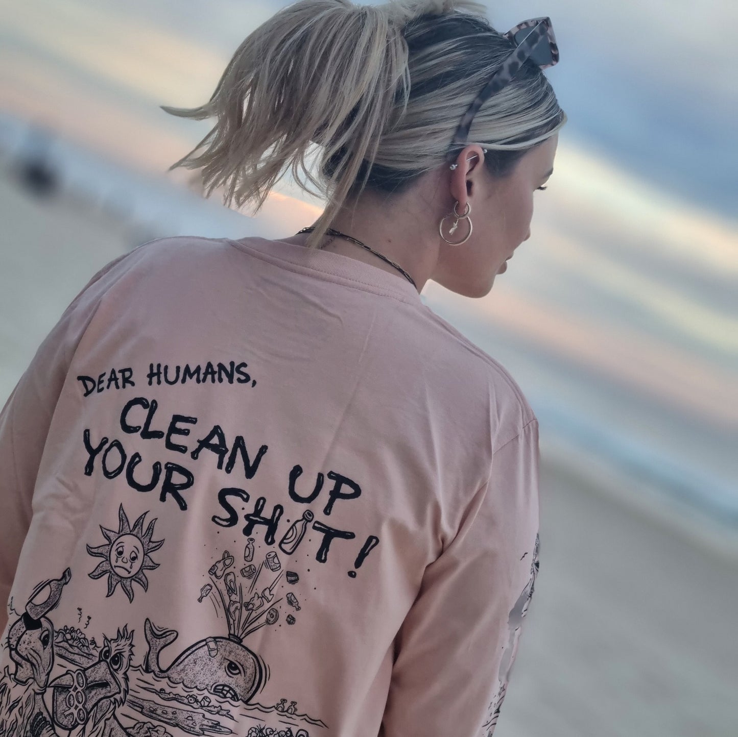 Clean Up Your Sh!t Long Sleeve