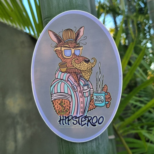 Sticker - "Hipsteroo"