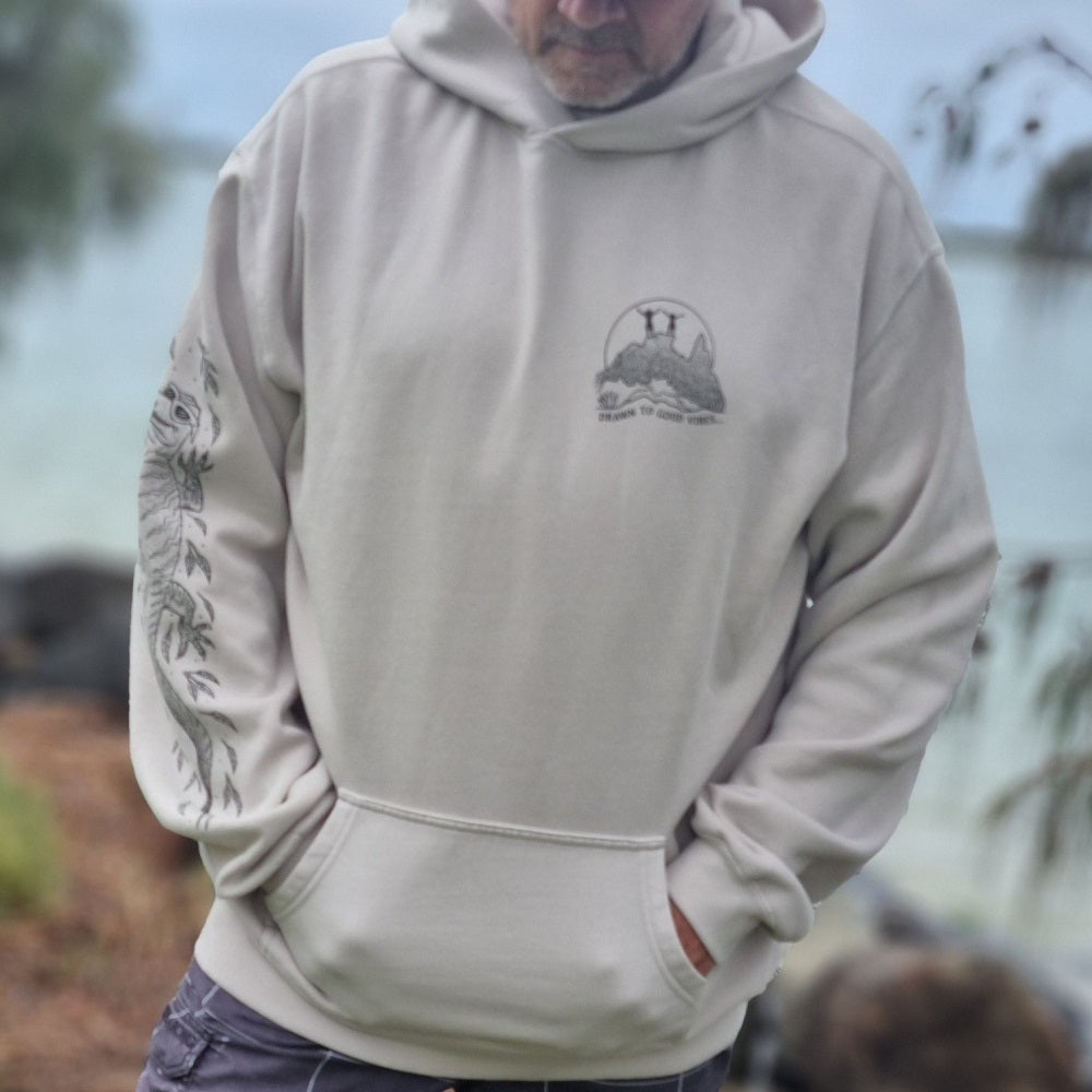 Aussie Explorer Premium Faded Relaxed Hoodie