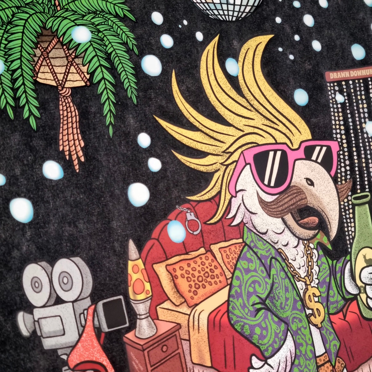 C*ckstar Stonewash Tank - Full Colour