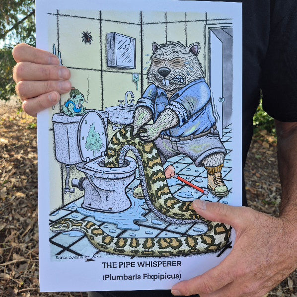 Fine Art Print - The Pipe Whisperer