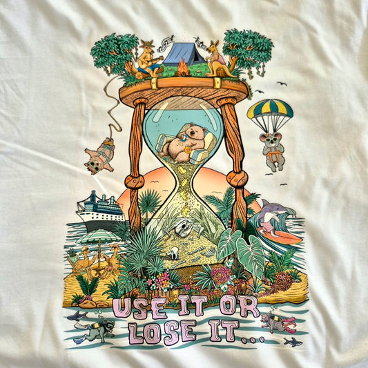 Use It Or Loose It T-Shirt - Full Colour