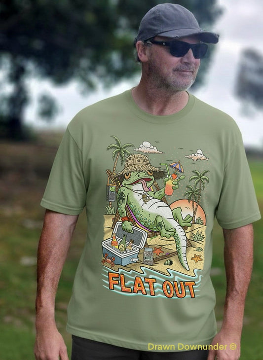 Flat Out T-Shirt - Full Colour