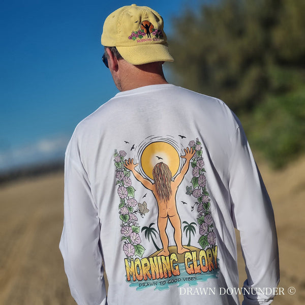 Morning Glory Long Sleeve - Full Colour – Drawn Downunder
