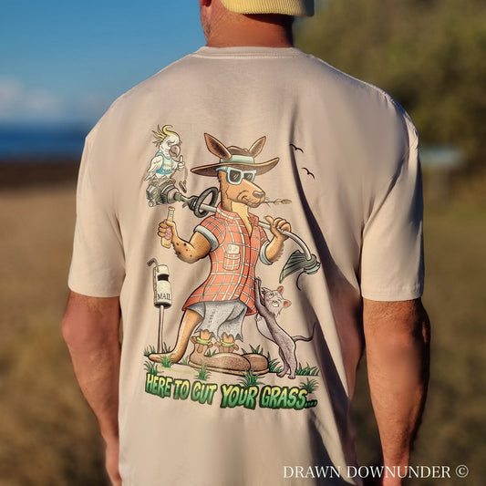 Grass Cutter T-Shirt - Full Colour