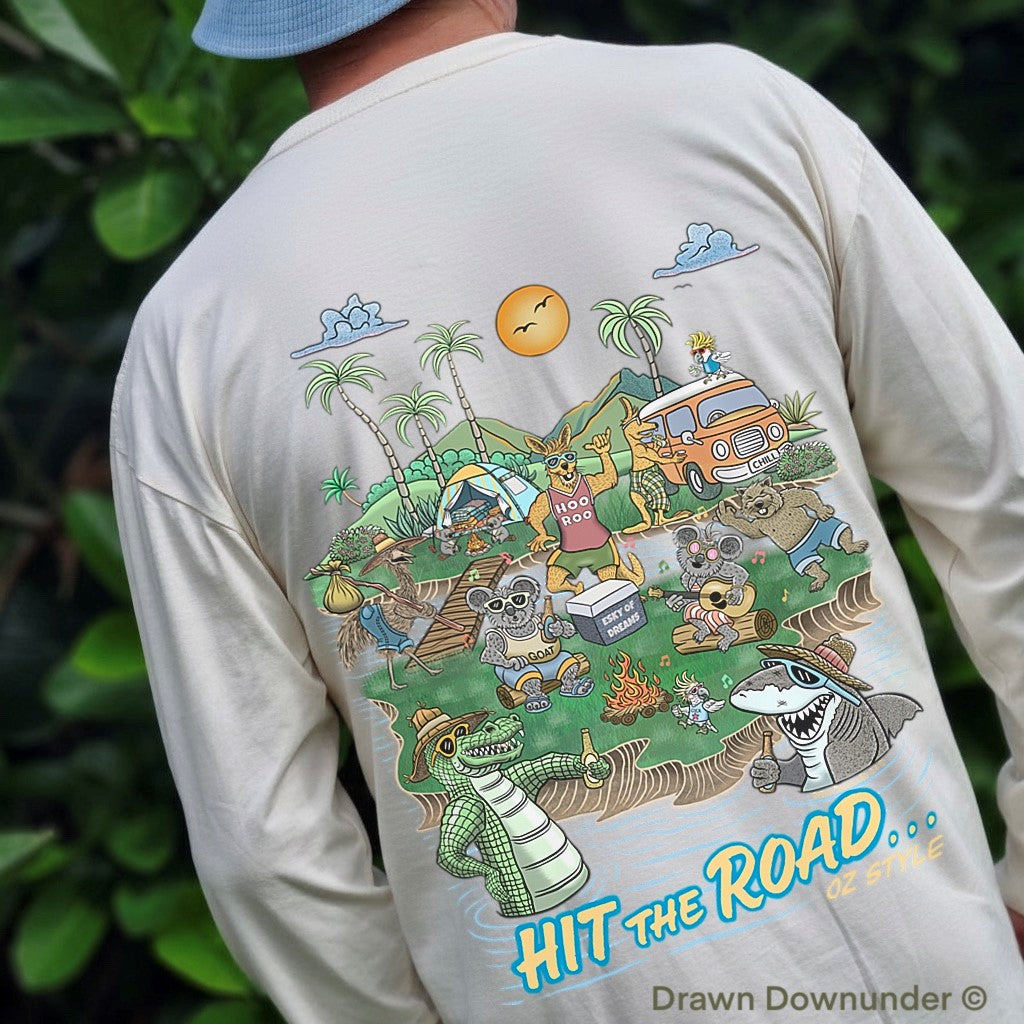 Hit the Road Long Sleeve - Full Colour