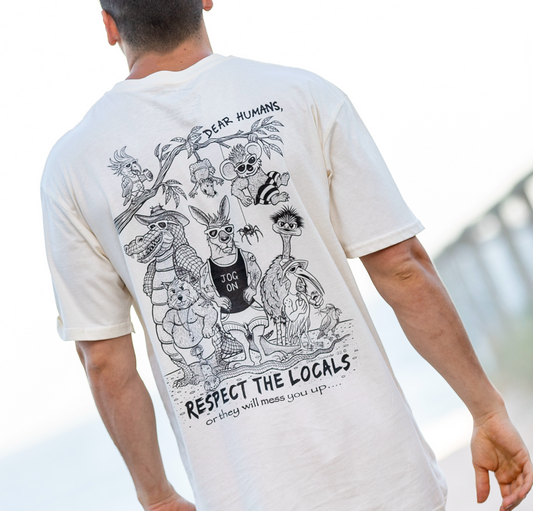 Respect The Locals T-Shirt (Mess Version)