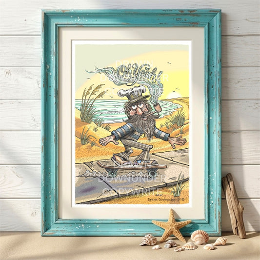 Fine Art Print - Captain Oh Yeah