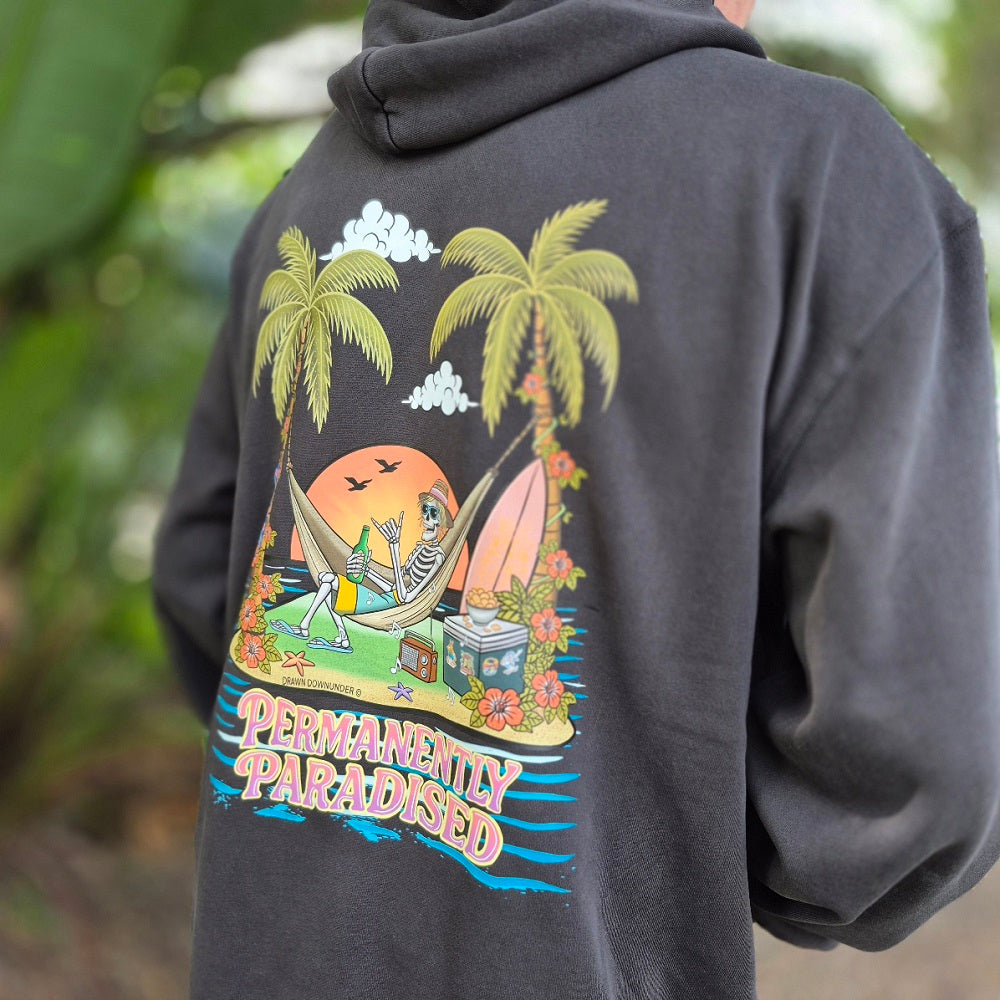 Premium Relaxed Hoodie - Permanently Paradised