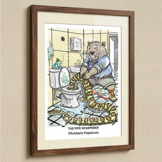 Fine Art Print - The Pipe Whisperer