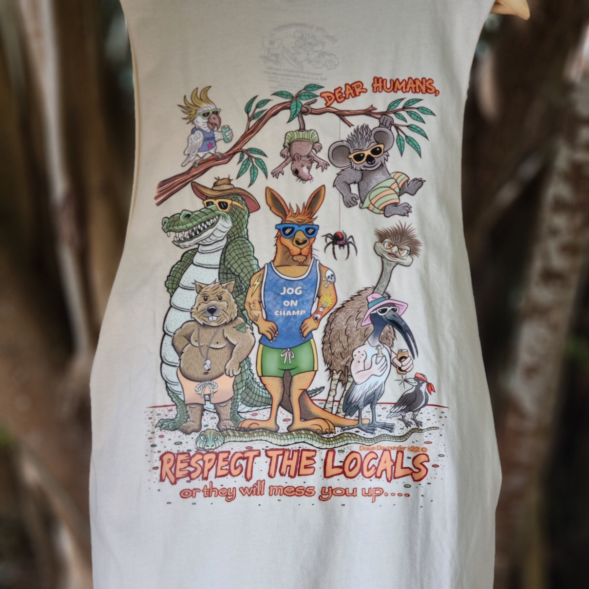 Respect the Locals Tank - Full Colour
