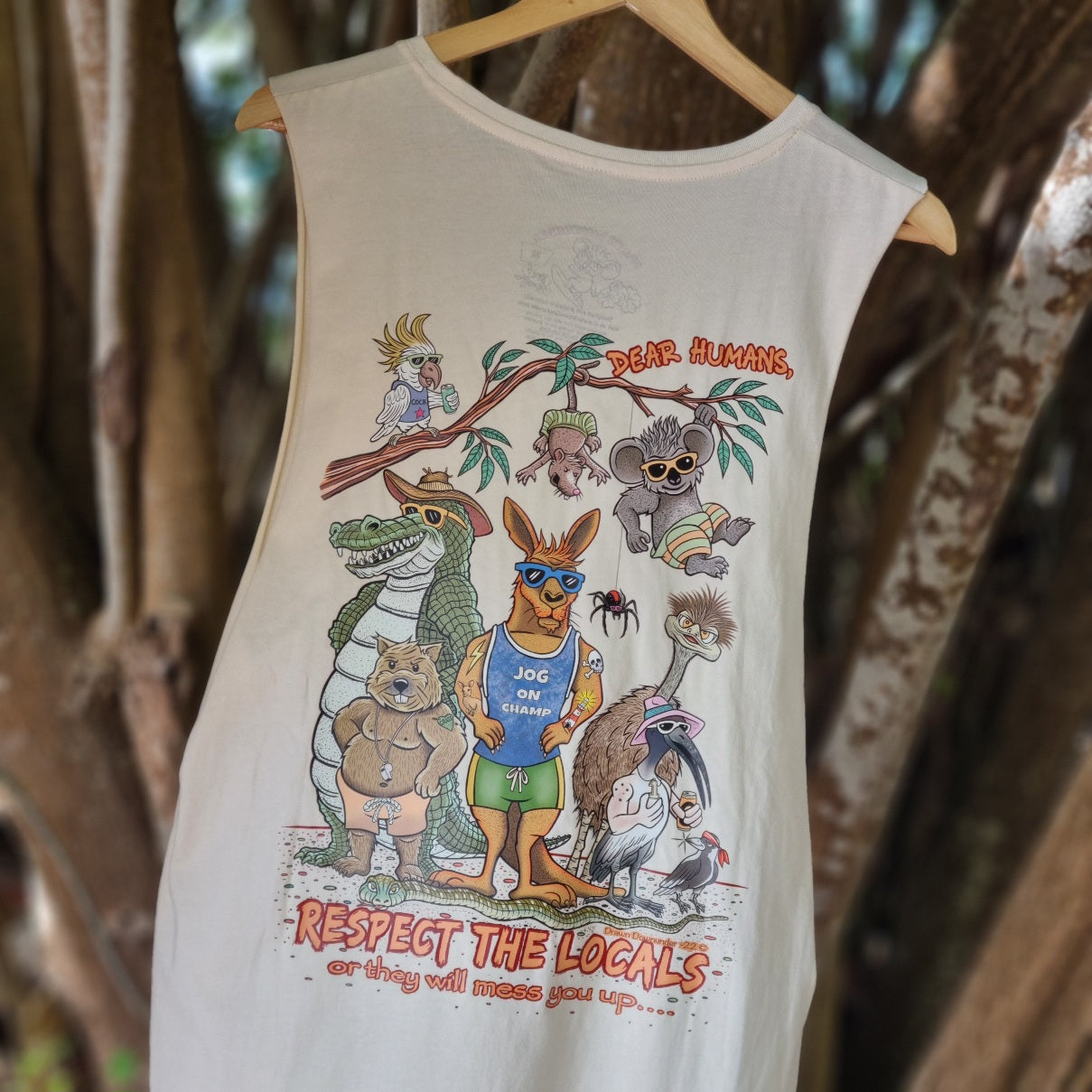 Respect the Locals Tank - Full Colour