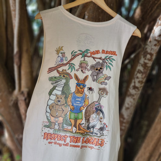 Respect the Locals Tank - Full Colour