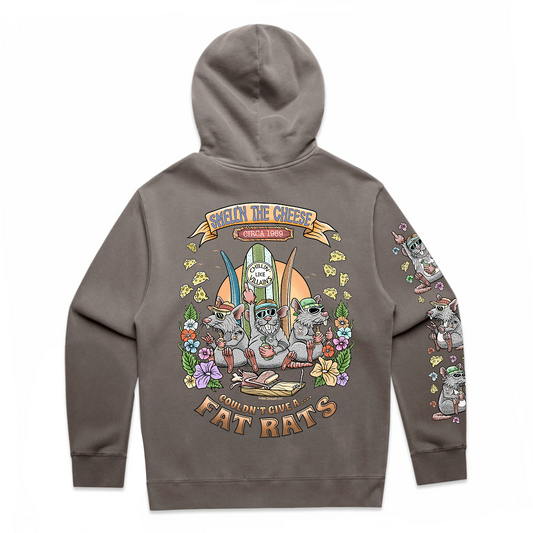 Premium Relaxed Hoodie - Fat Rats