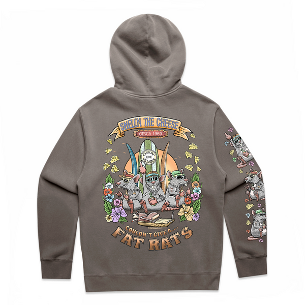 Fat Rats Premium Faded Relaxed Hoodie – Drawn Downunder