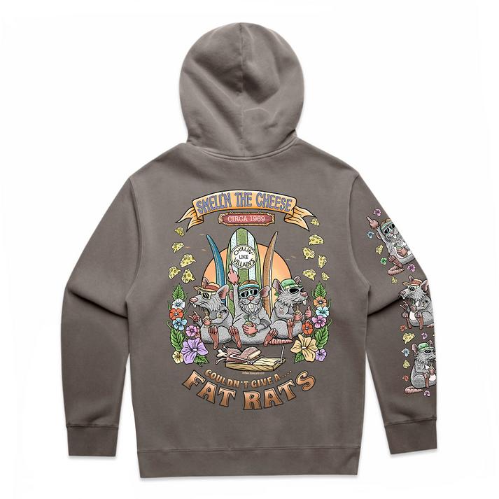 Fat Rats Premium Faded Relaxed Hoodie – Drawn Downunder