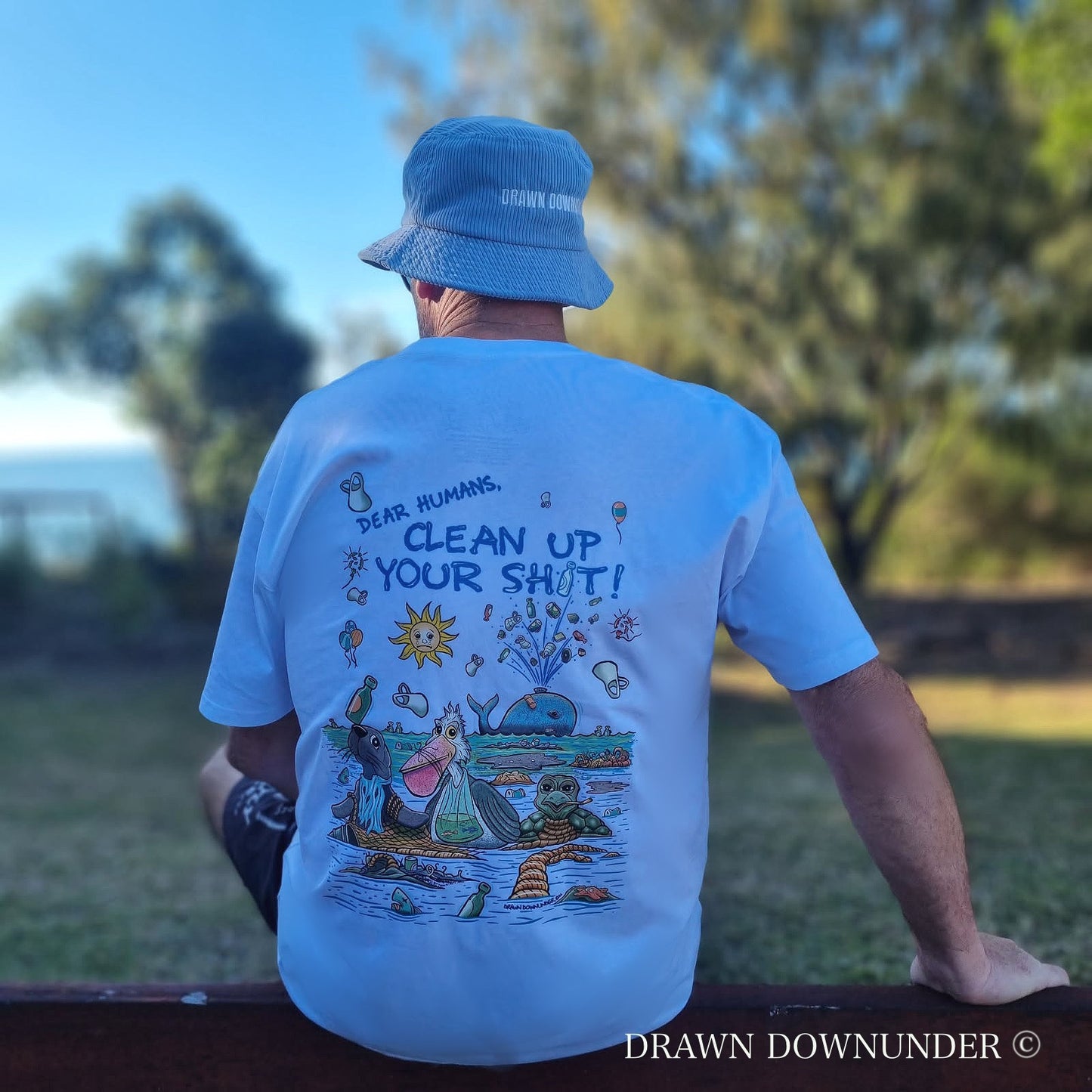 Clean Up Your Sh*t T-Shirt - Full Colour