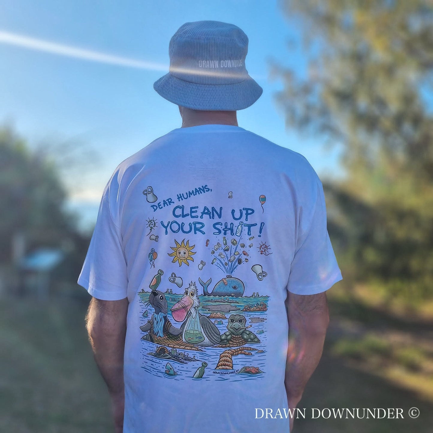 Clean Up Your Sh*t T-Shirt - Full Colour