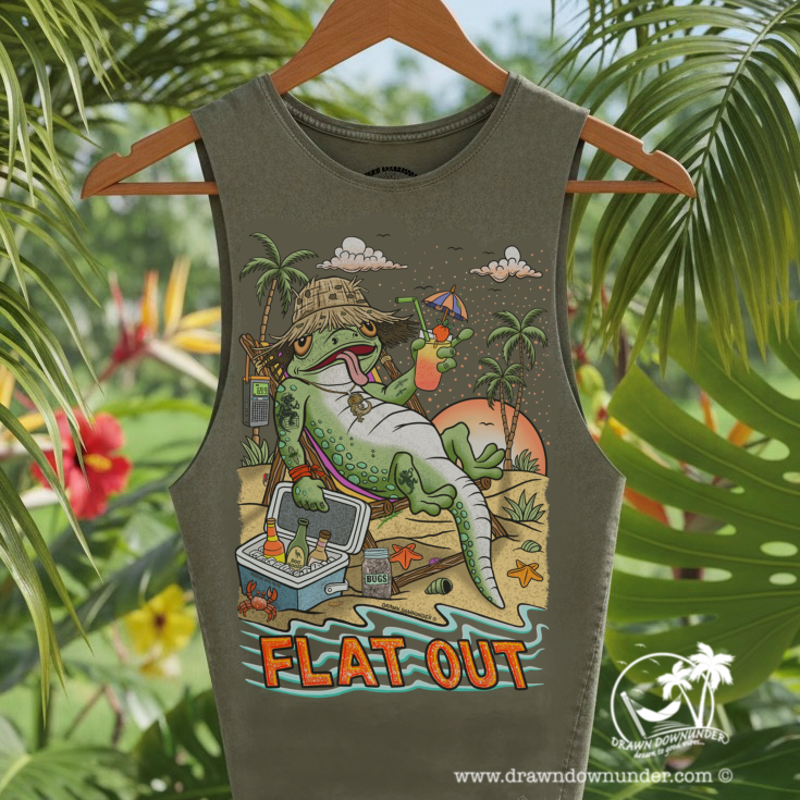 Flat Out Tank - Full Colour