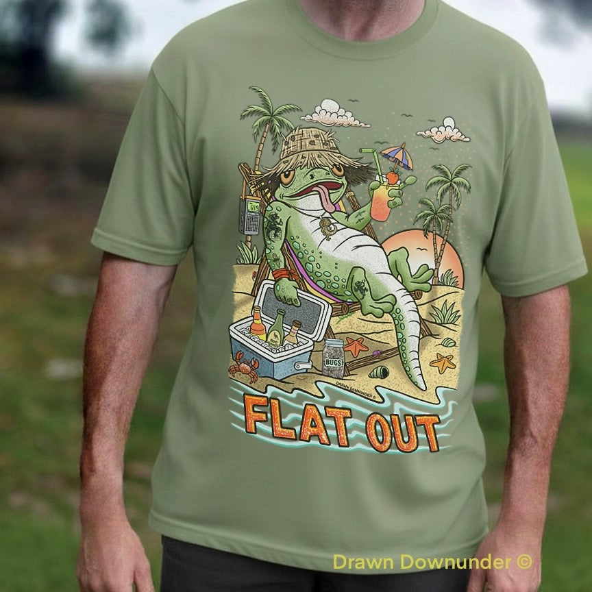 Flat Out T-Shirt - Full Colour