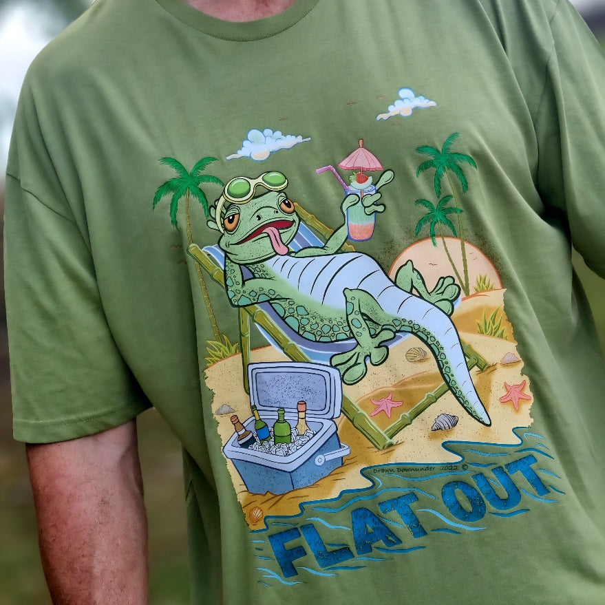 Flat Out T-Shirt - Full Colour