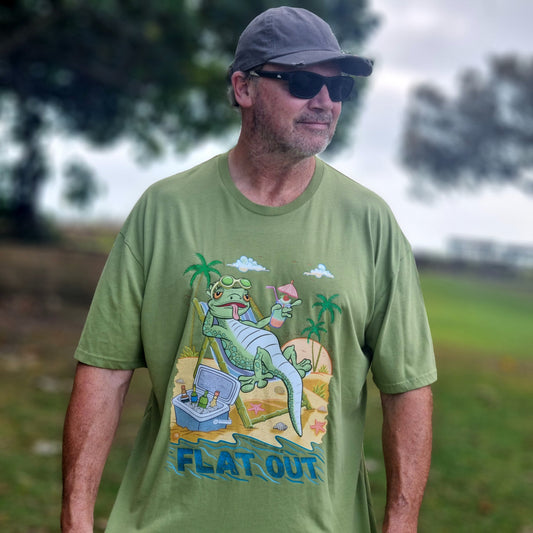 Flat Out T-Shirt - Full Colour