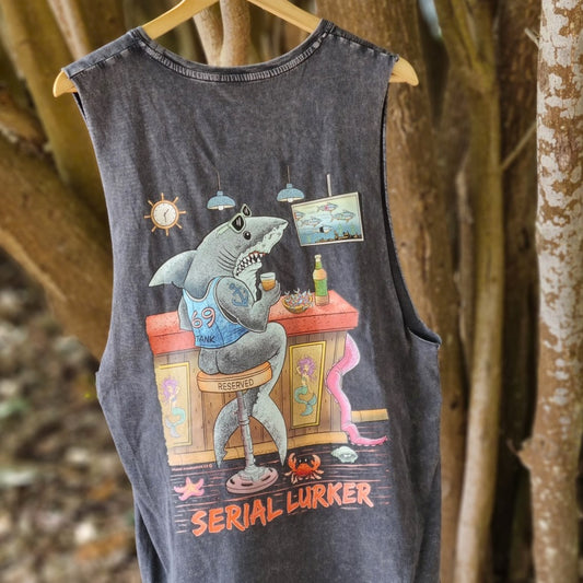 Serial Lurker Stonewash Tank - Full Colour