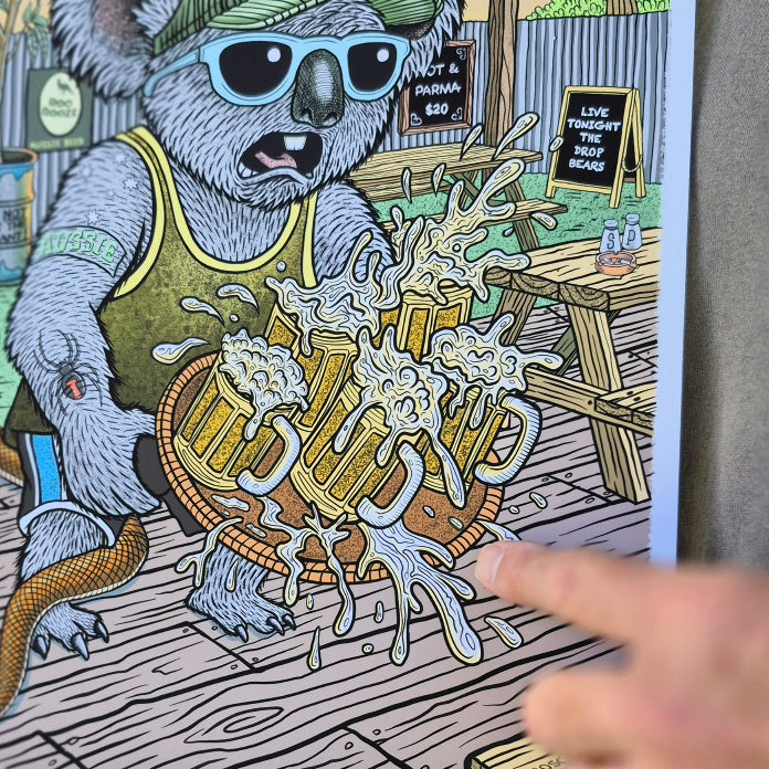 Fine Art Print - Drop Bear