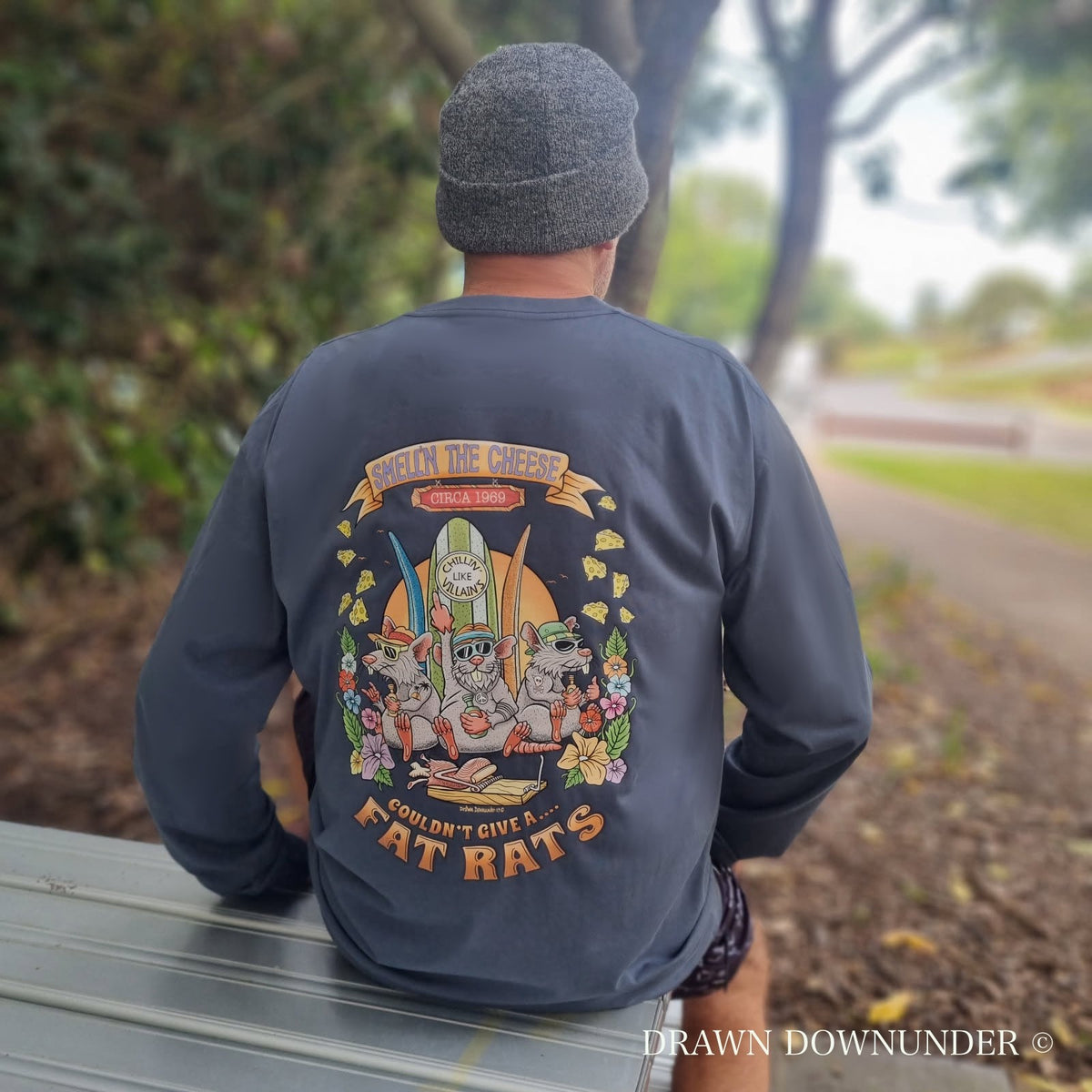 Fat Rats Long Sleeve - Full Colour – Drawn Downunder